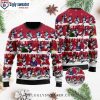 Ny Giants Christmas Sweater – Featuring Dabbing Santa Claus Design