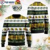 Green Black Ugly Christmas Sweater Design For Green Bay Packers Fans