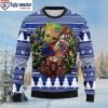 NFL Buffalo Bills Logo Custom Name Ugly Christmas Sweater – Show Your Team Spirit