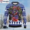 Team Spirit On Display Buffalo Bills Logo Print Sweater For Fans