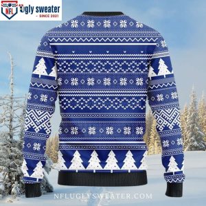 NFL Buffalo Bills Logo Christmas Tree Ugly Bills Sweater 2