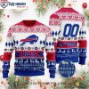 NFL Buffalo Bills Logo Custom Name Ugly Christmas Sweater – Show Your Team Spirit