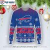 NFL Buffalo Bills Rugby Stadium Custom Name And Number Ugly Bills Sweater