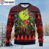 Winter Wonderland – Chicago Bears Logo Print Christmas Sweater With Snowflakes