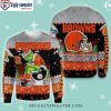 Ugly Sweater Cleveland Browns – NFL Team Logo Helmet Symbols