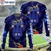 NFL Custom Name Dallas Cowboys Ugly Christmas Sweater with Logo Print – Gifts For Him