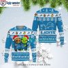 NFL Detroit Lions Ugly Christmas Sweater With Simpson Graphic