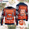 NFL Denver Broncos Mascot Graphic Ugly Christmas Sweater Unique Gift For Fans