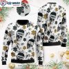 NFL Green Bay Packers Outstanding Logo Print Ugly Christmas Sweater