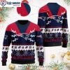 NFL New England Patriots Design Freeway Ugly Christmas Sweater