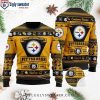 NFL Pittsburgh Steelers Grinch Hug Football – Steelers Ugly Sweater