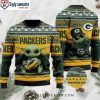 NFL Green Bay Packers Polynesian Pattern All Over Print Ugly Sweater