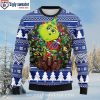 NFL Mascot Rushing Buffalo Bills Ugly Christmas Sweater