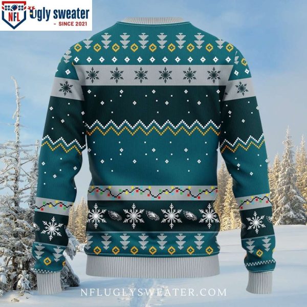 NFL Ho Ho Ho Mickey Philadelphia Eagles Christmas Ugly Sweater – Gifts For Eagles Fans