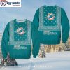 NFL Miami Dolphins Christmas Sweater – Christmas Cool Reindeer Design