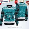 NFL Miami Dolphins Bandana Pattern Ugly Christmas Sweater