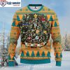 Miami Dolphins Fans Delight – Ugly Sweater With Classic 1966 Logo