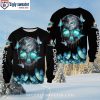 NFL Miami Dolphins Logo Pattern Dolphins Holiday Sweater