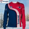 NFL Football Team Logo Symbol New England Patriots Christmas Sweater