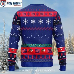 NFL New York Giants Grinch Christmas Sweater For Giants Fans 2