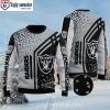 NFL Oakland Raiders Christmas Gifts Ugly Christmas Sweater For Him