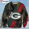 Grinch Hug NFL Football – Green Bay Packers Ugly Christmas Sweater