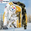 Football Team’s Festive Delight – Pittsburgh Steelers Ugly Christmas Sweater