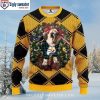 Personalized Pittsburgh Steelers All Over Print Xmas Sweater