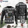 NFL Logo Printed Oakland Raiders Ugly Christmas Sweater – Stand Out in Style