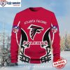 Iron Maiden Skull-Themed Carolina Panthers Ugly Xmas Sweater