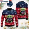 New England Patriots Charlie Brown And Snoopy Ugly Christmas Sweater