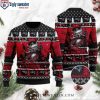 New England Patriots Laurel Wreath Christmas Sweater Unique Gift For Fans