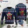 New England Patriots Laurel Wreath Christmas Sweater Unique Gift For Fans