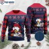 New England Patriots Ugly Christmas Sweater With Disney’s Donald Duck