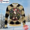 Classic Beige Fleur-de-lis Design – New Orleans Saints Ugly Xmas Sweater