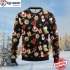 New Orleans Saints HoHoHo Mickey Mouse Christmas Ugly Sweater