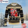 Los Angeles Rams Blue Christmas Sweater With Player Design