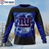 NFL Big Logo New York Giants Ugly Christmas Sweater Unique Gift For Fans