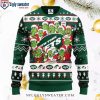 Lightning Bolt New York Jets Ugly Christmas Sweater – Vibrant Green Energy