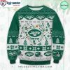 New York Jets Grateful Dead Skull Ugly Sweater – Bold Holiday Spirit