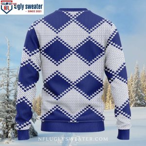 Ny Giants Christmas Sweater Featuring Pub Dog Graphic 2