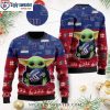 NFL Cup Super Bowl Champions New York Giants Christmas Sweater