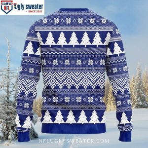 Ny Giants With Christmas Light Logo Graphic Ugly Christmas Sweater