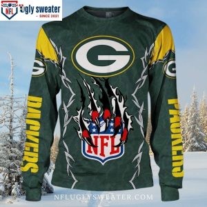 Packers Pride – NFL Green Bay Packers Ugly Christmas Sweater For Him