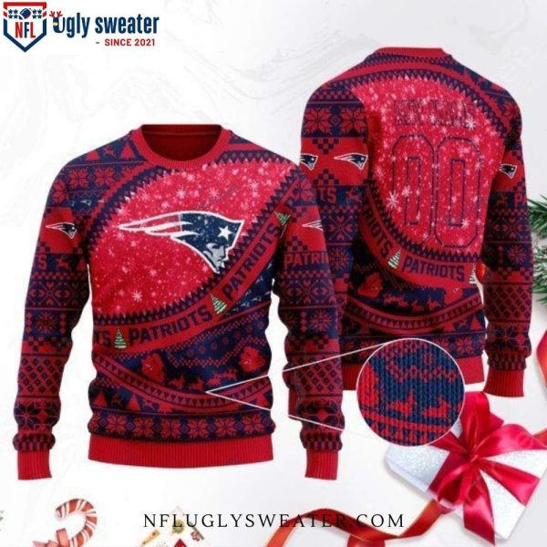 Patriots Christmas Gifts – New England Patriots Ugly Sweater For Fans