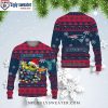 Patriots Ugly Christmas Sweater – Quirky Pub Dog Design For Fans