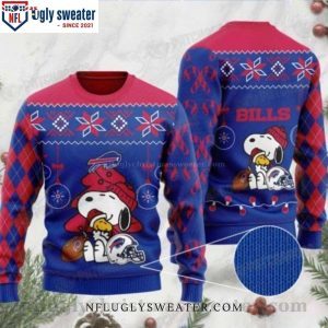 Peanuts Snoopy And Bills – NFL Buffalo Bills Ugly Christmas Sweater