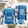 Lions Ugly Christmas Sweater – Team Mascot Graphics For Detroit Lions Fans