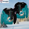 Unique Miami Dolphins Gifts – Bandana Dolphins Christmas Sweater