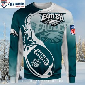 Philadelphia Eagles Take Flight Unique Eagles Ugly Sweater For Him 1